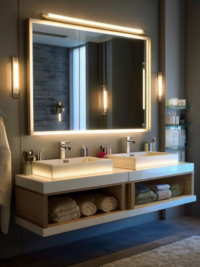 bathroom vanity storage