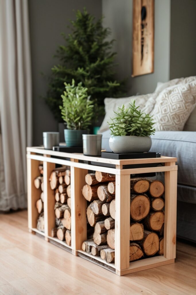 firewood storage ideas