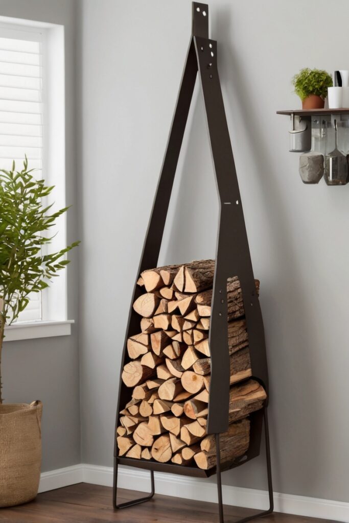 firewood storage ideas for outside