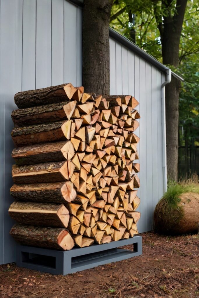 firewood storage ideas