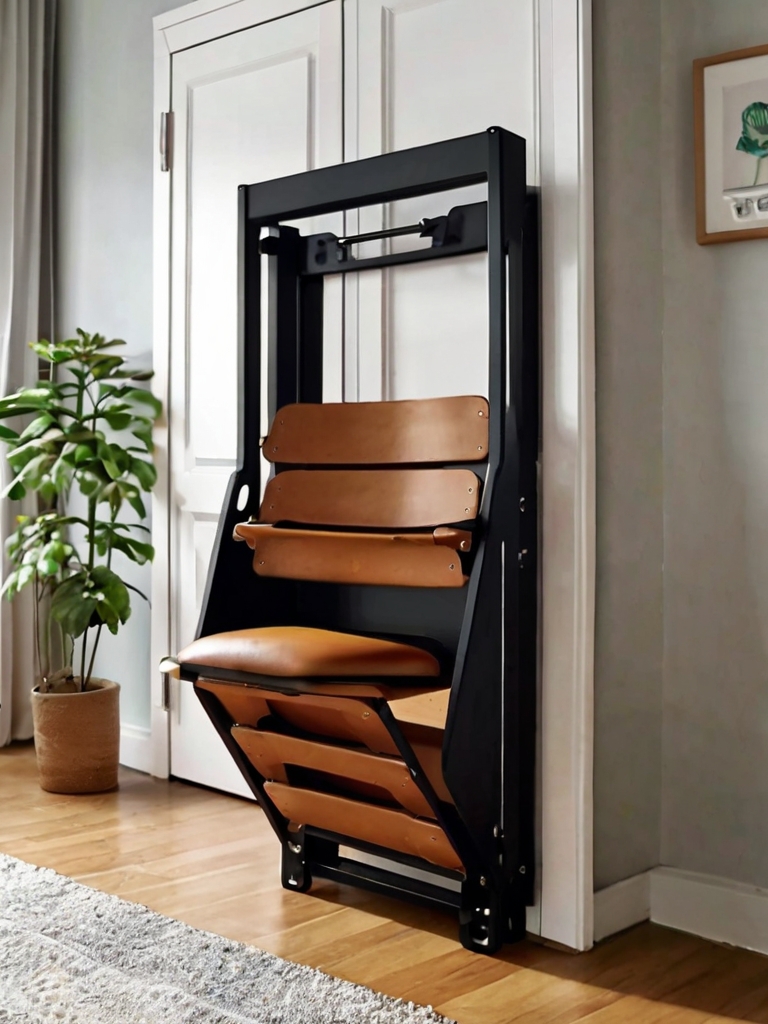 foldable chair storage ideas