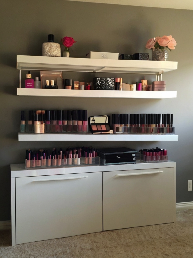 makeup storage ideas
