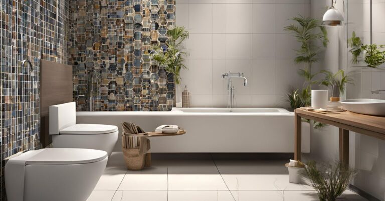 bathroom tile paint ideas