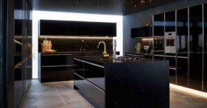 Read more about the article 10 Inspiring Black Kitchen Ideas to Elevate Your Cooking Space