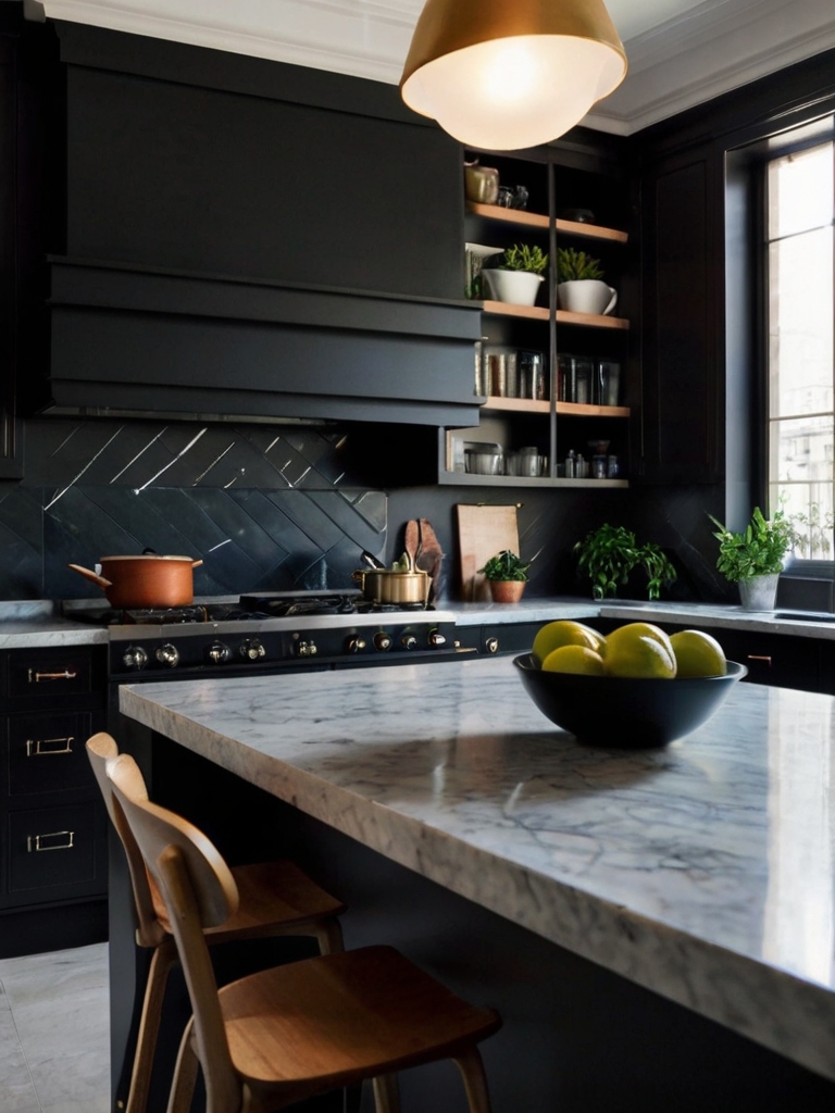 black kitchen ideas