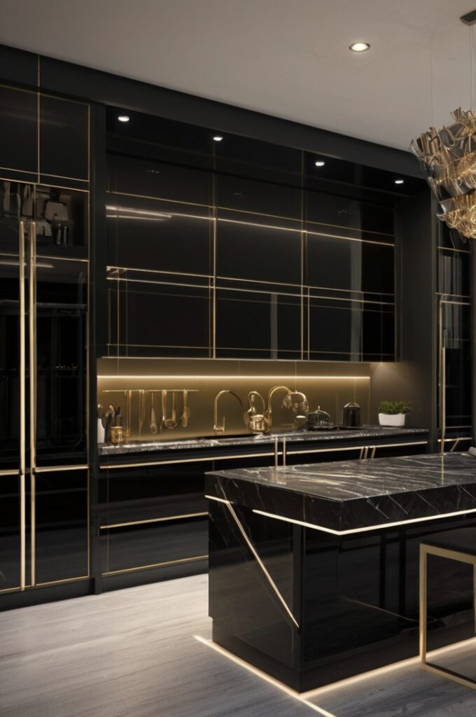 black kitchen ideas