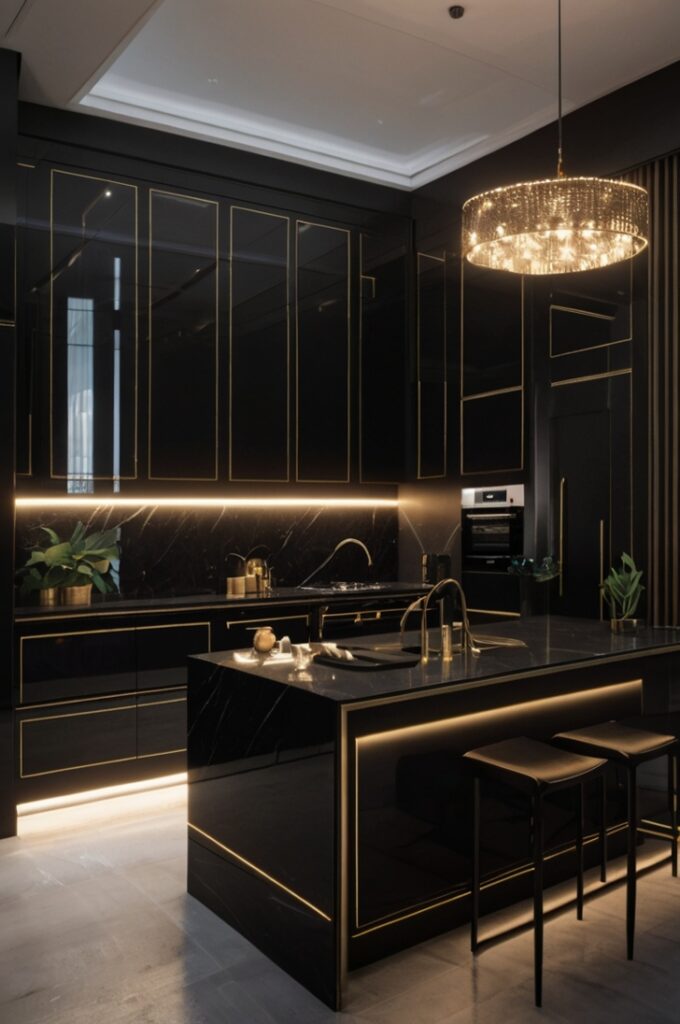 black kitchen ideas