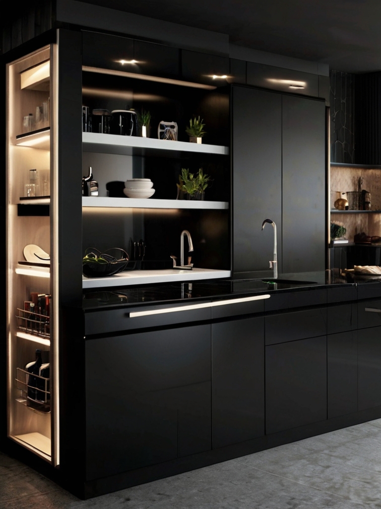 black kitchen ideas