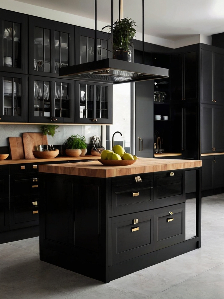 black kitchen ideas
