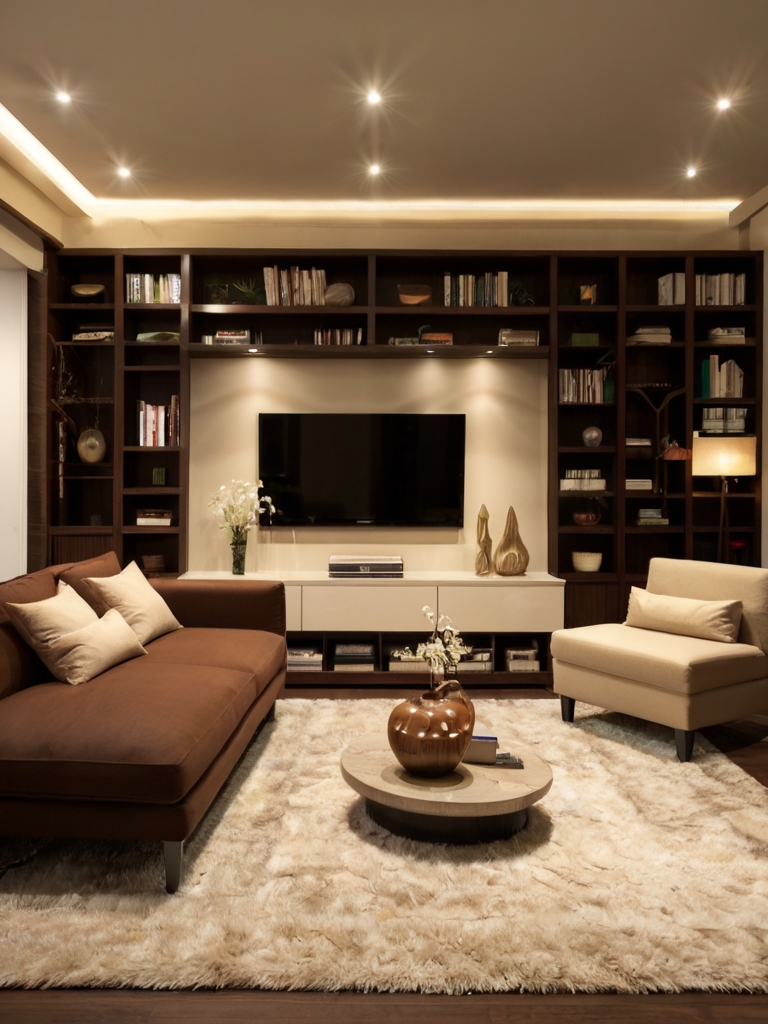 brown and beige living room ideas