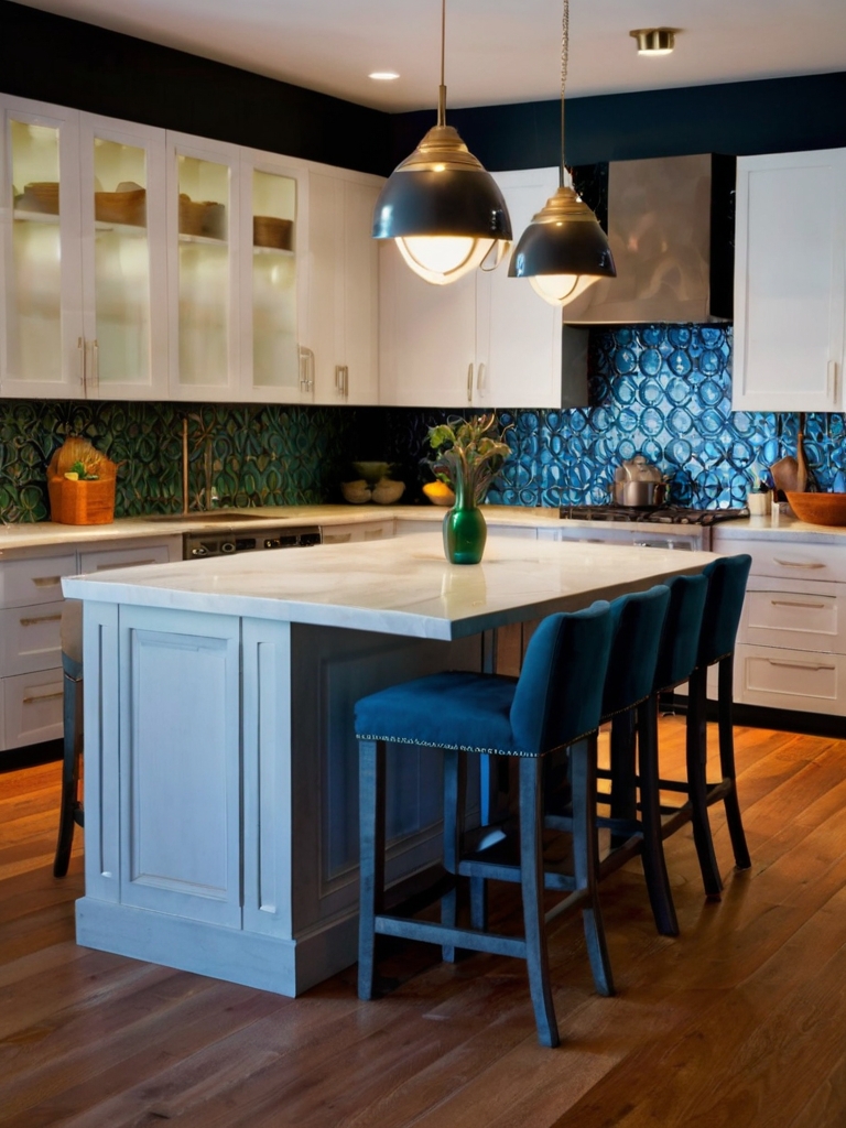 kitchen island back panel ideas