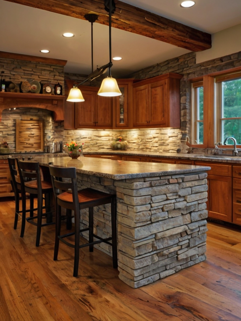 kitchen island back panel ideas