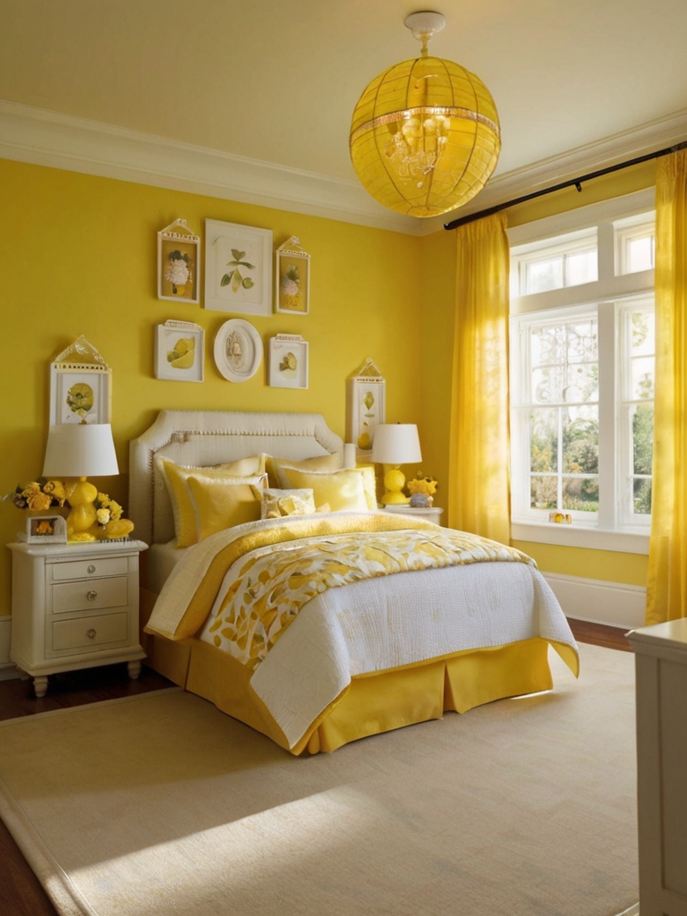 yellow bedroom ideas