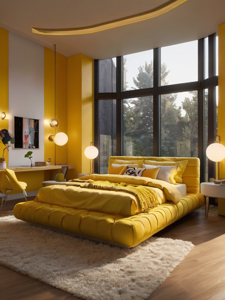 yellow bedroom ideas for girls