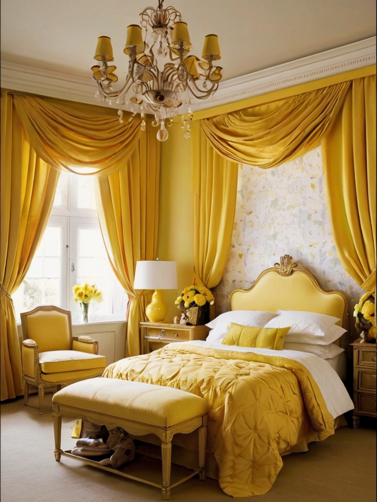 yellow bedroom ideas for girls