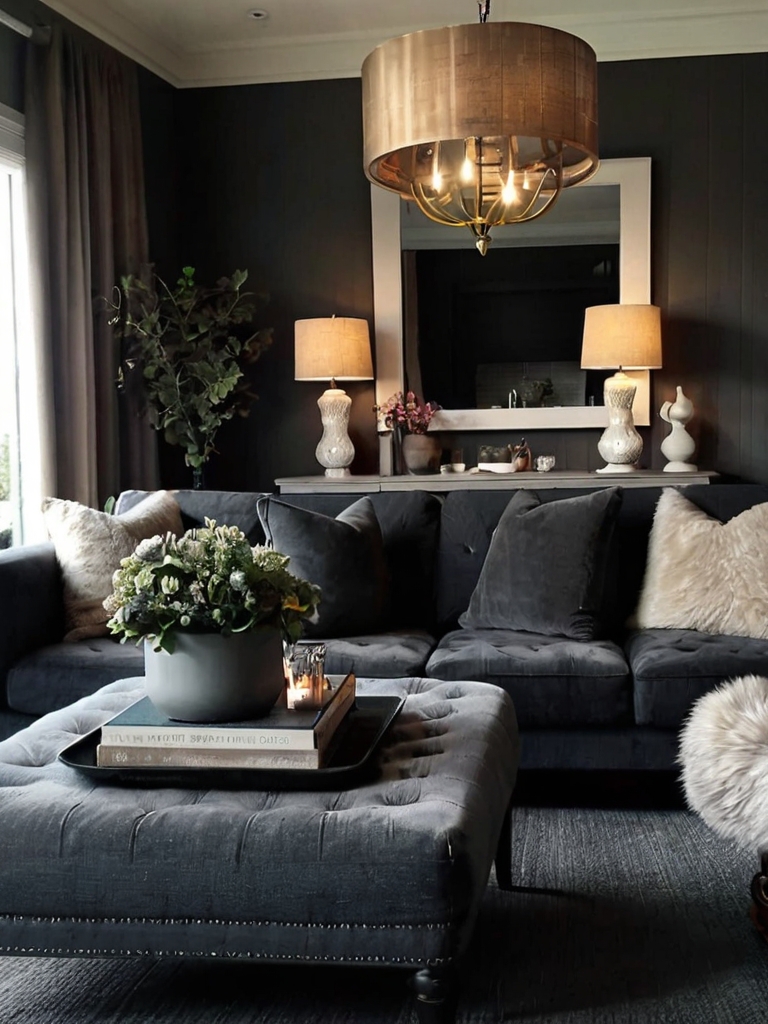 grey living room sofa ideas