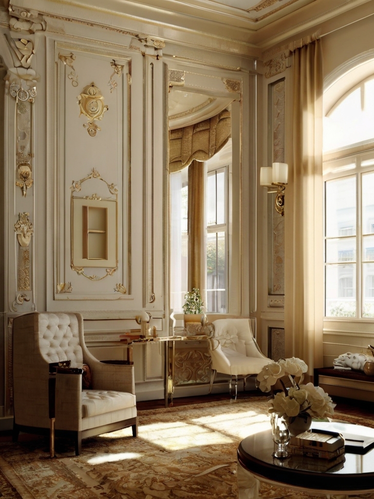 high ceiling living room wall decor ideas
